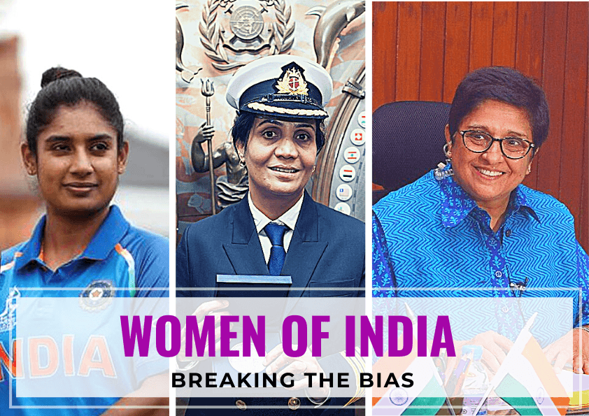 Women of India - Breaking the Bias - Glamwiz India