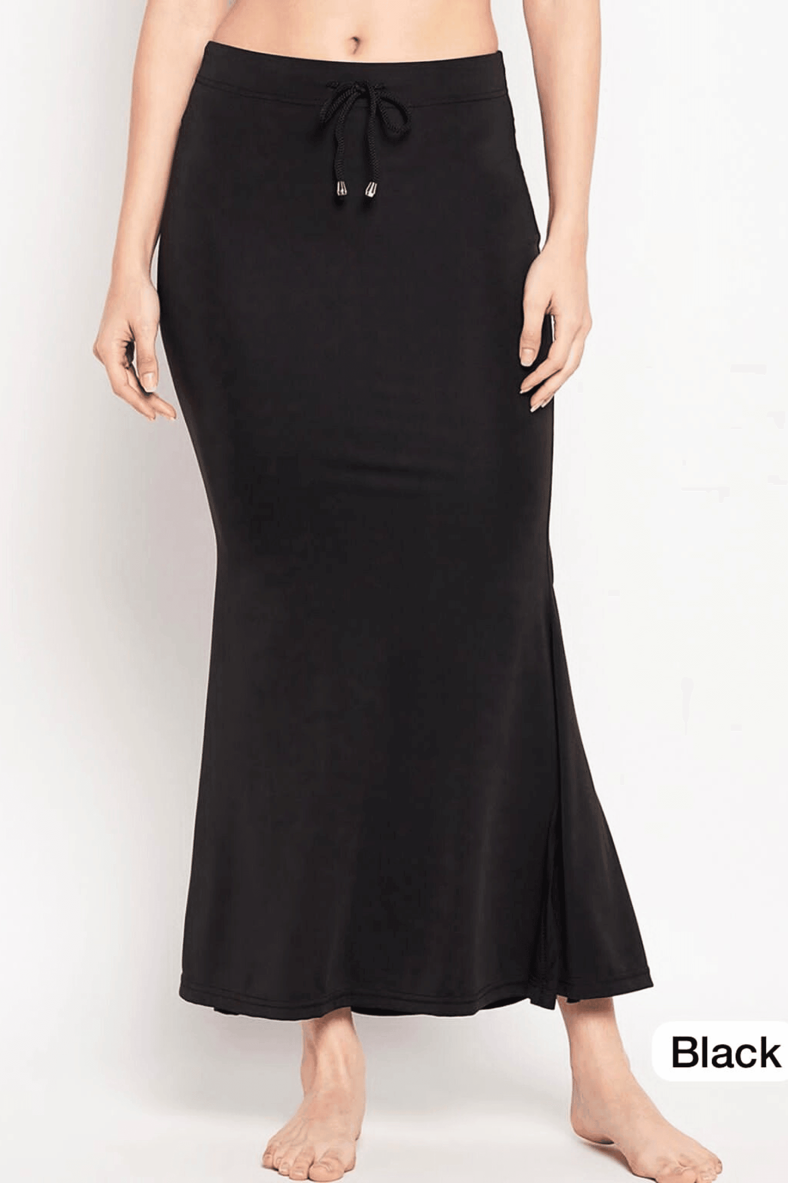 Glamwiz Slim Fit Saree Shapewear - Black – Glamwiz India