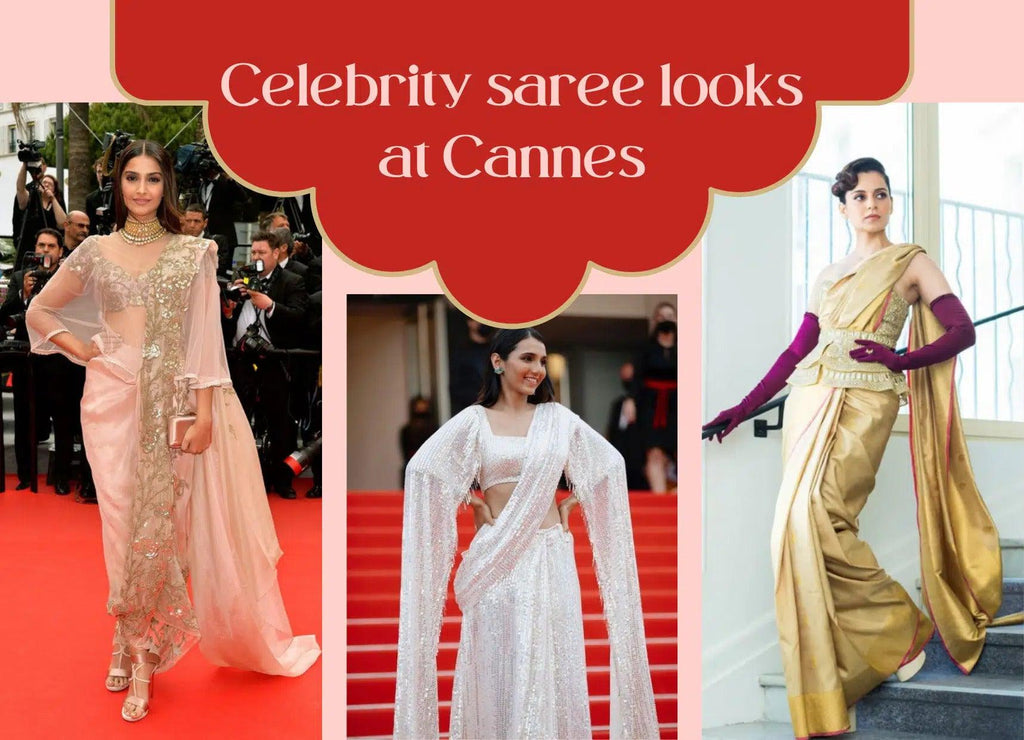 10 times when celebrities wore saree at Cannes Film Festival - Glamwiz India
