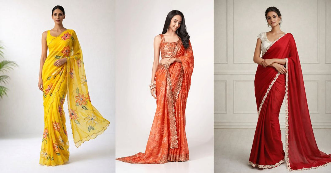 7 Trending Ready-to-Wear Sarees for Farewell 2026 (All Under ₹5000)