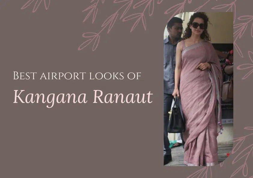 Best airport looks of Kangana Ranaut - Glamwiz India