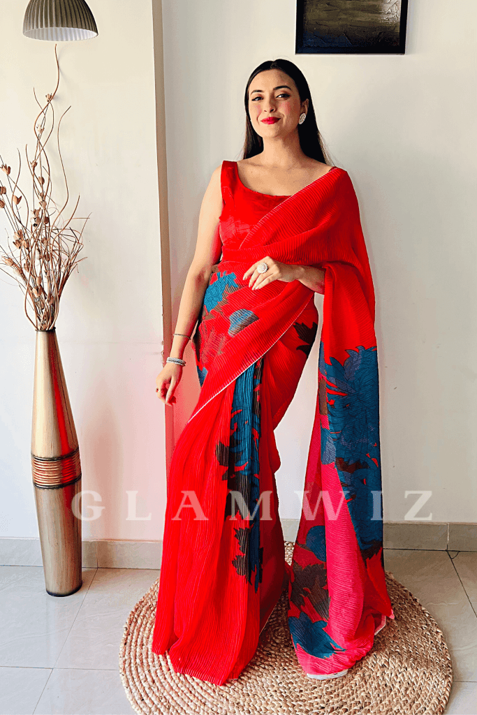 Can you wear a Saree without a petticoat? 🤔 Yes you can! 🥰 [sari, saree  draping, saree, saree blouse designs, saree draping tutor