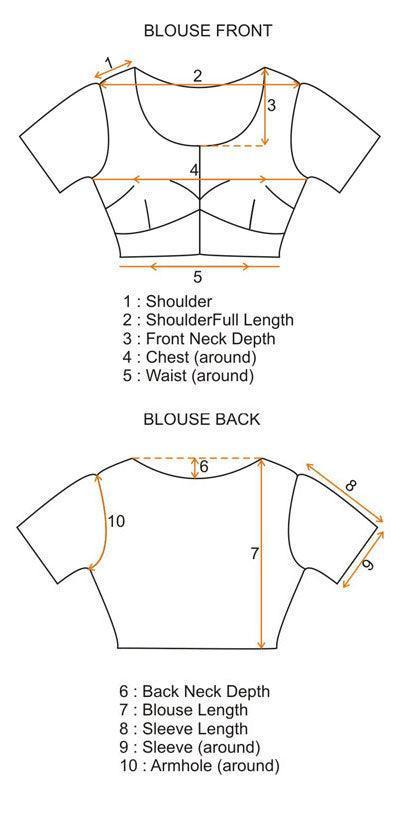 Custom Blouse Stitching - Glamwiz India