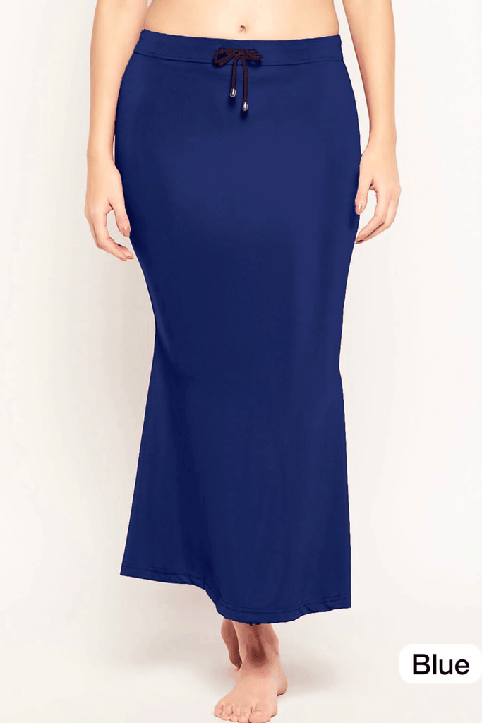 Glamwiz Slim Fit Saree Shapewear - Blue - Glamwiz India
