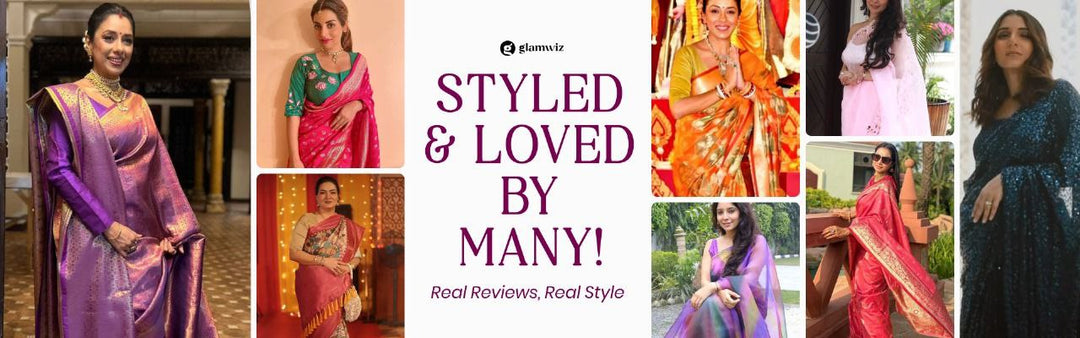 rupali ganguly in glamwiz ready to wear saree 