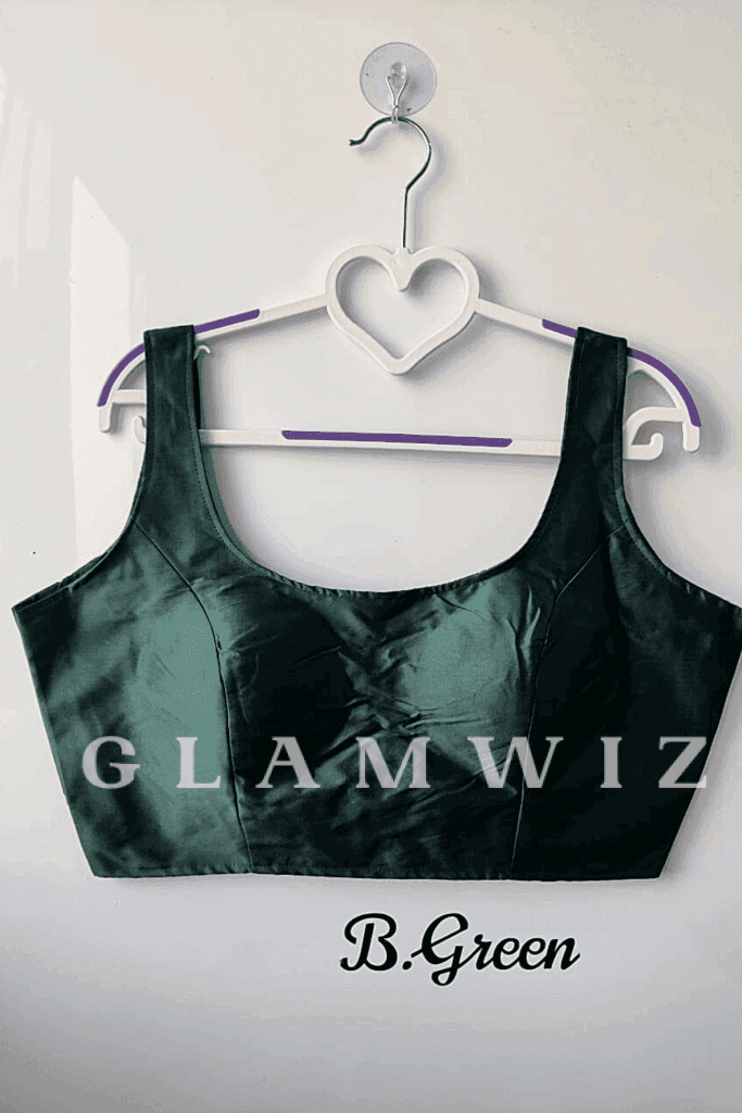 Readymade Plain Blouse- Free Size - Glamwiz India