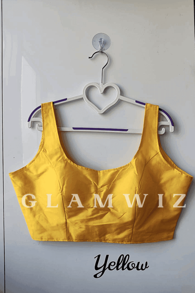 Readymade Plain Blouse- Free Size - Glamwiz India